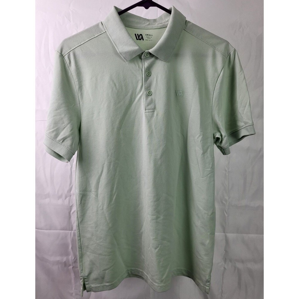 VRST Men's Pique Polo in Muted Mint Size Small New Without Tags